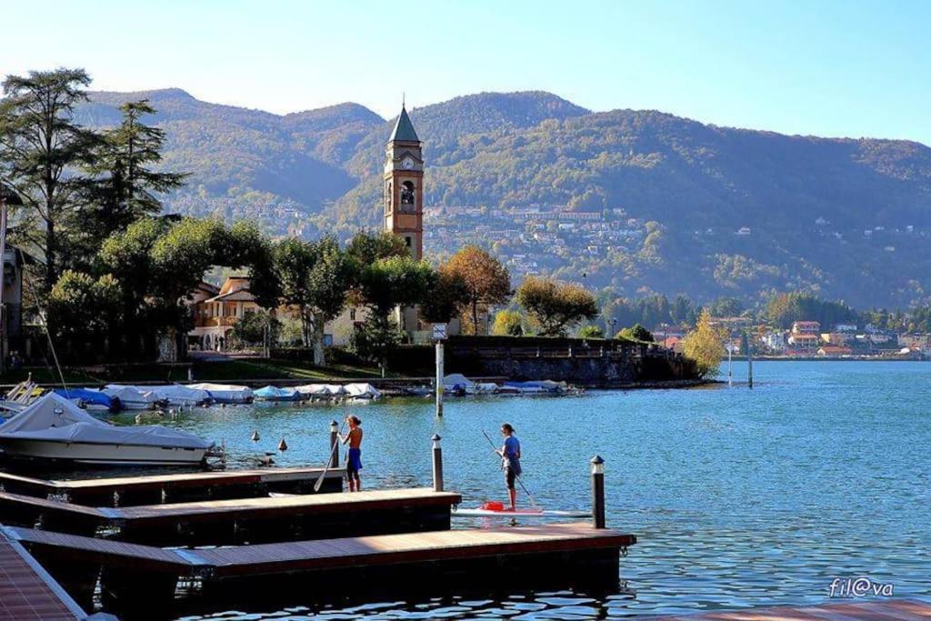 Tresa Bay House - Lugano Lake Lavena Ponte Tresa Εξωτερικό φωτογραφία